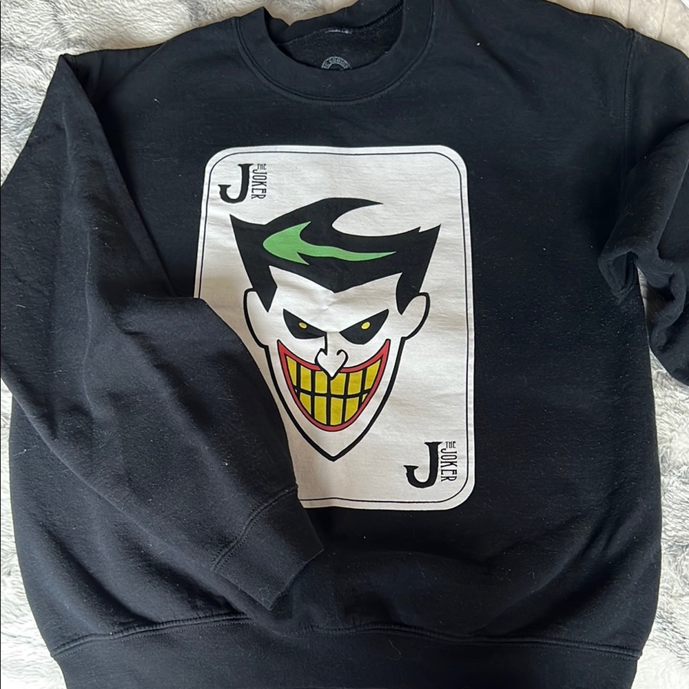 DC Comics Vintage Joker Graphic Men's Sweater